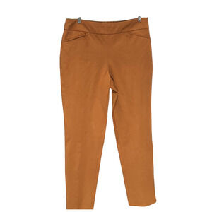 Chico's Brown Straight Pant - Plus Size 3